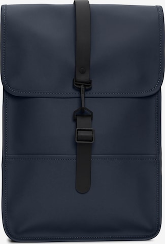 RAINS Rucksack in Blau: Vorderseite