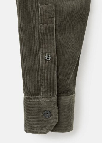 MANGO MAN Regular fit Button Up Shirt 'Tadi' in Green