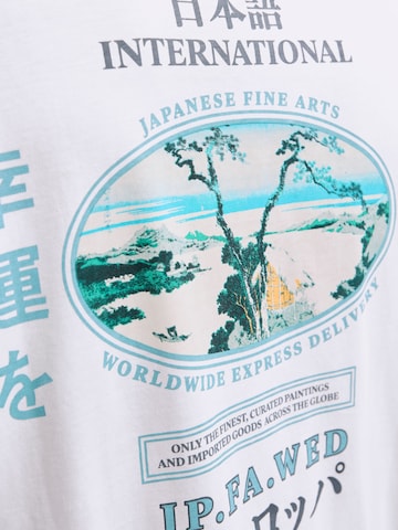 JACK & JONES - Camiseta 'JORSoutheast Gallery' en blanco