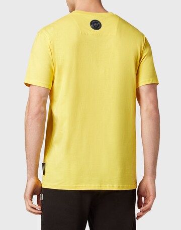 T-Shirt 'Tiger' Plein Sport en jaune