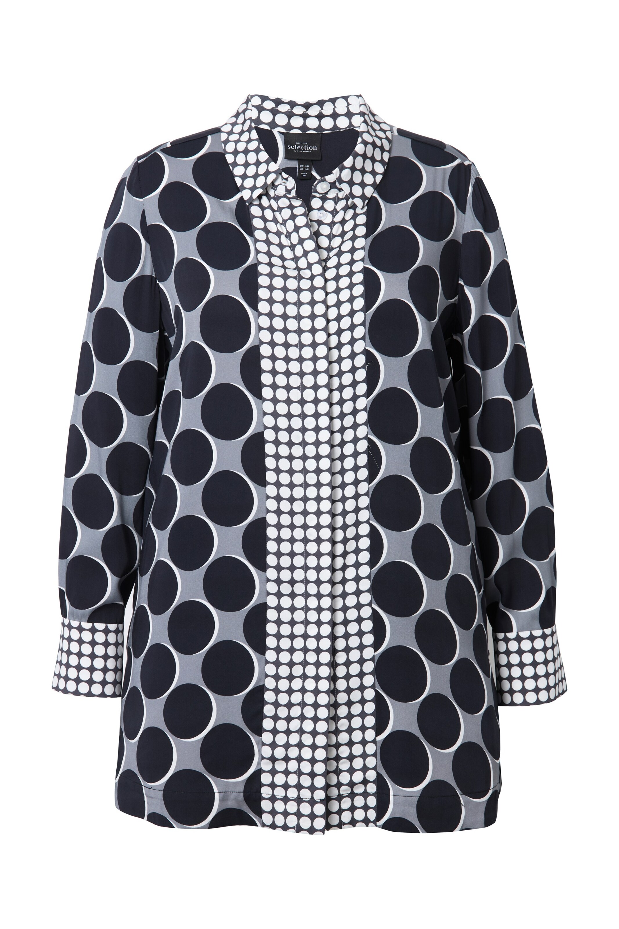 Ulla Popken Blouse in Blue: front