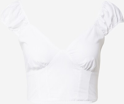 Abercrombie & Fitch Bluza | bela barva, Prikaz izdelka