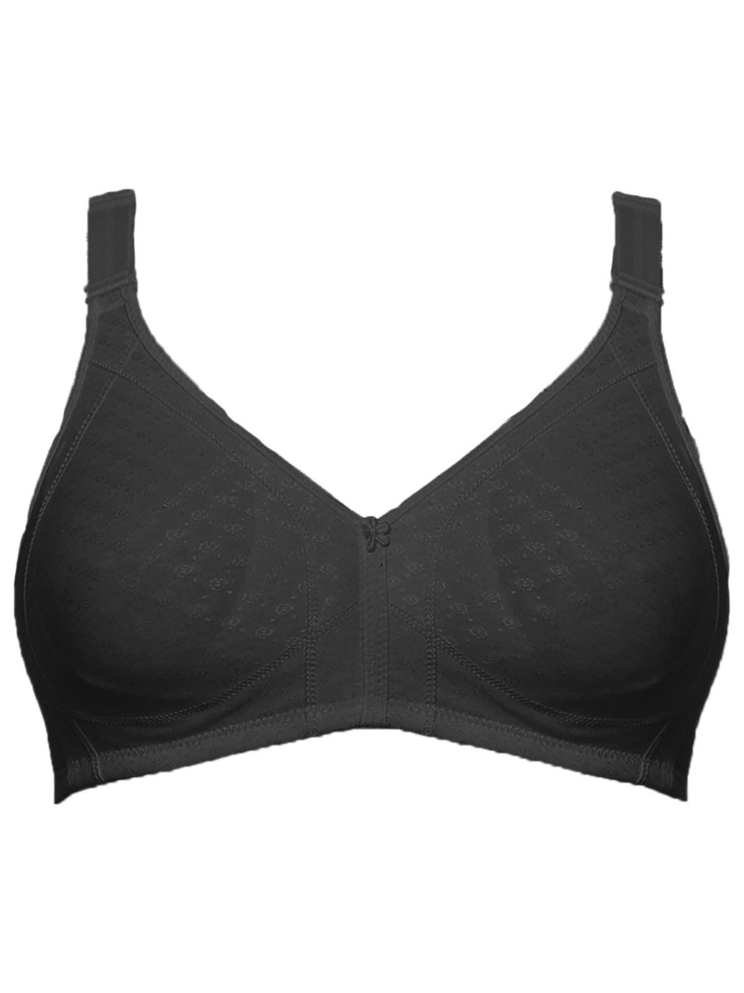 SUSA BH 'Topsy Plus'‌ in Schwarz: Vorderseite