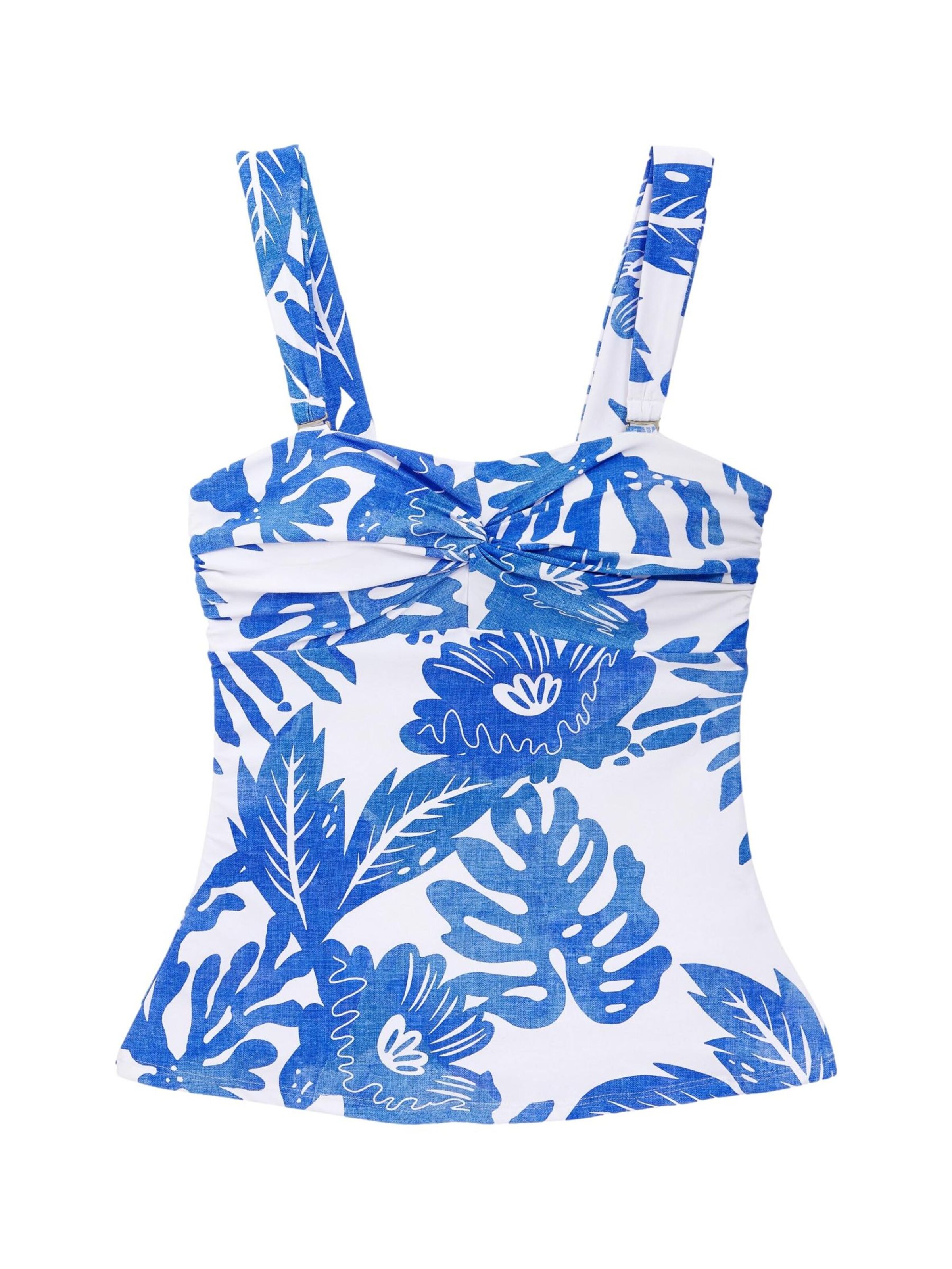 Haut de tankini Next en bleu : devant