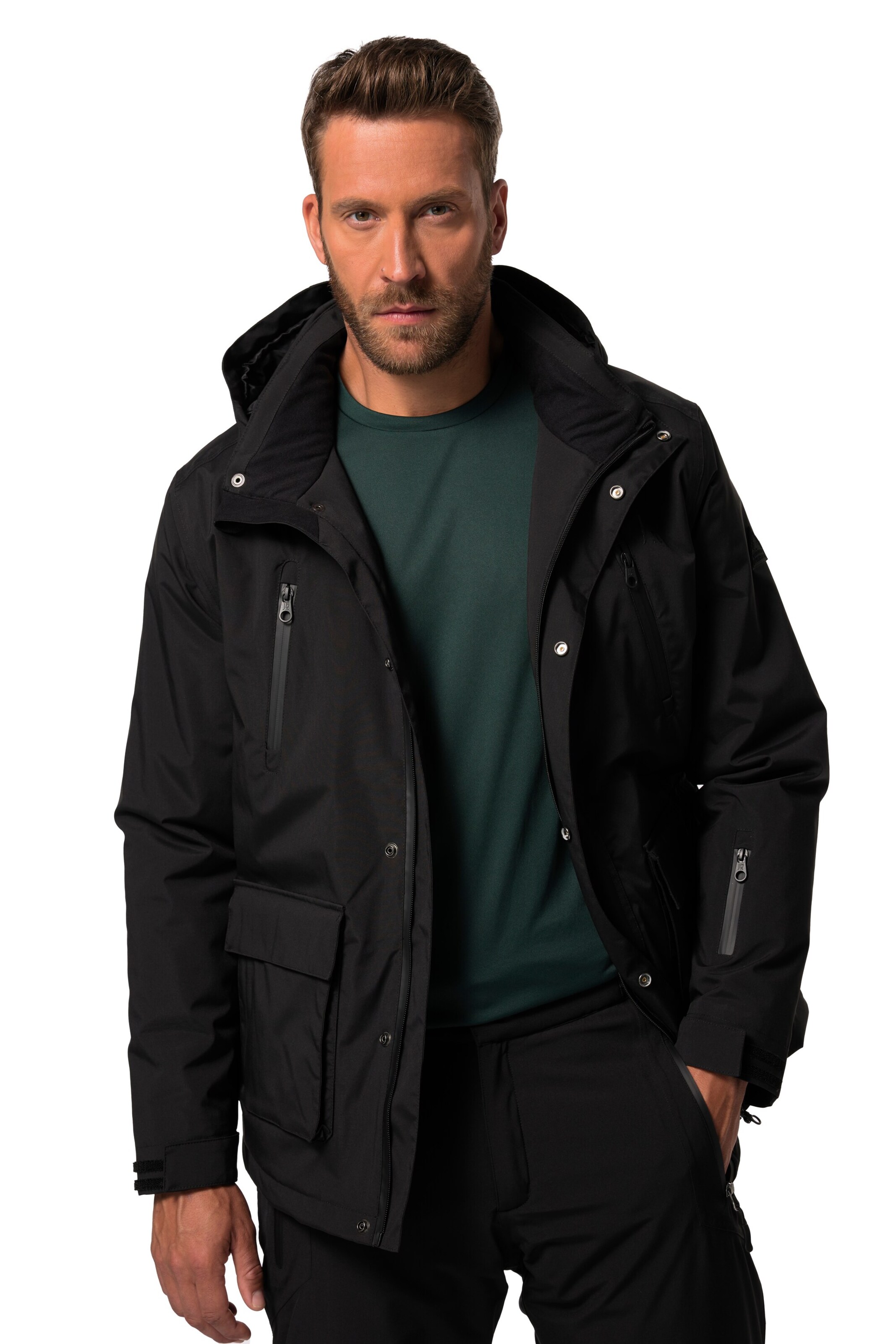 JAY-PI Sportjas in Zwart: voorkant