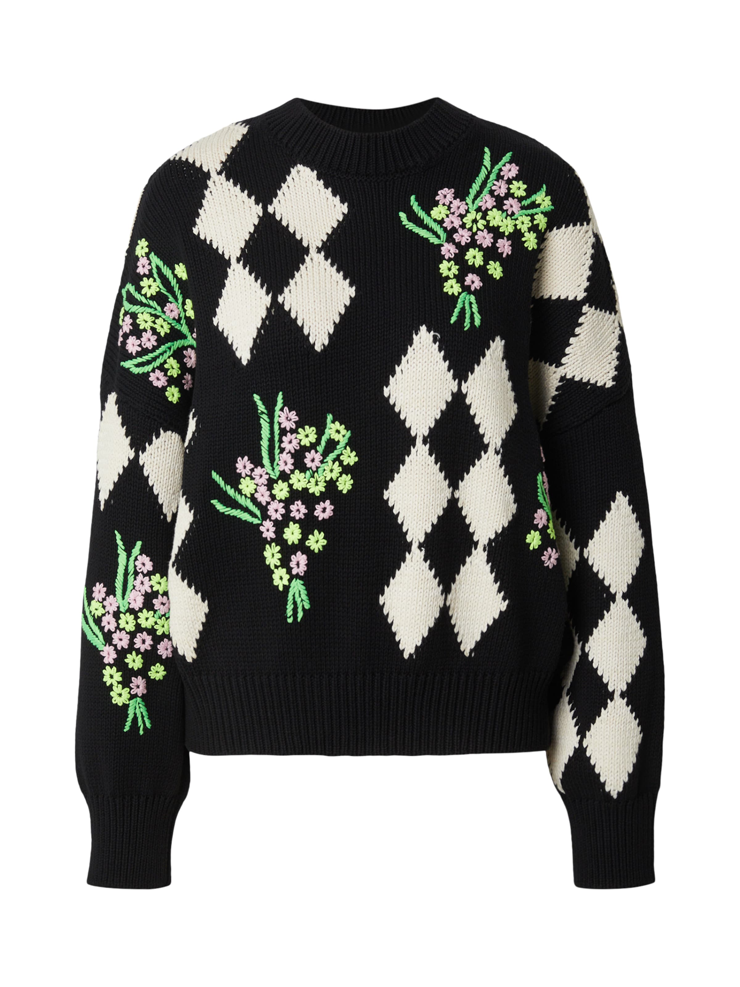 Essentiel Antwerp Pulóver 'Jactori' - fekete: elől