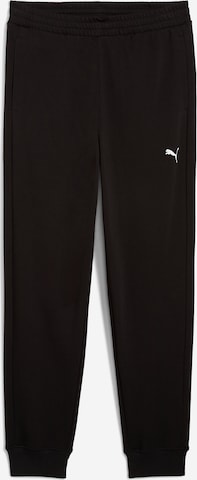 PUMA Ozke Športne hlače 'Tad Essentials' | črna barva: sprednja stran