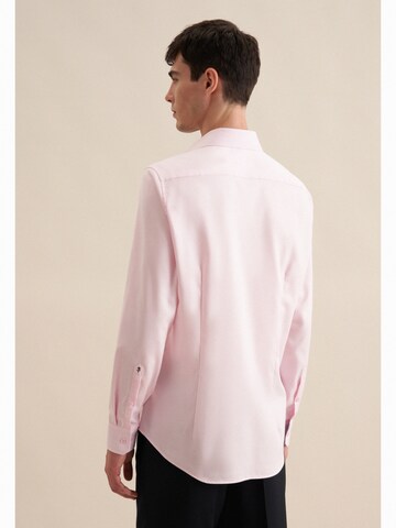 SEIDENSTICKER Slim fit Zakelijk overhemd in Roze