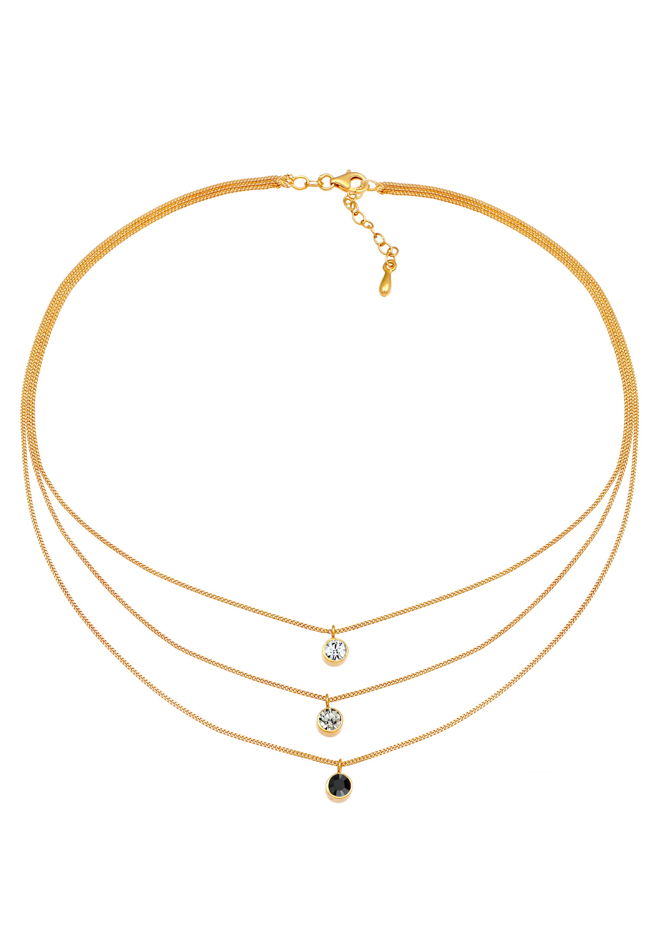 ELLI Choker 'Layer' in Gold