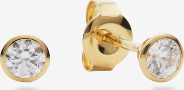 CHRIST Ohrringe in Gold: Vorderseite