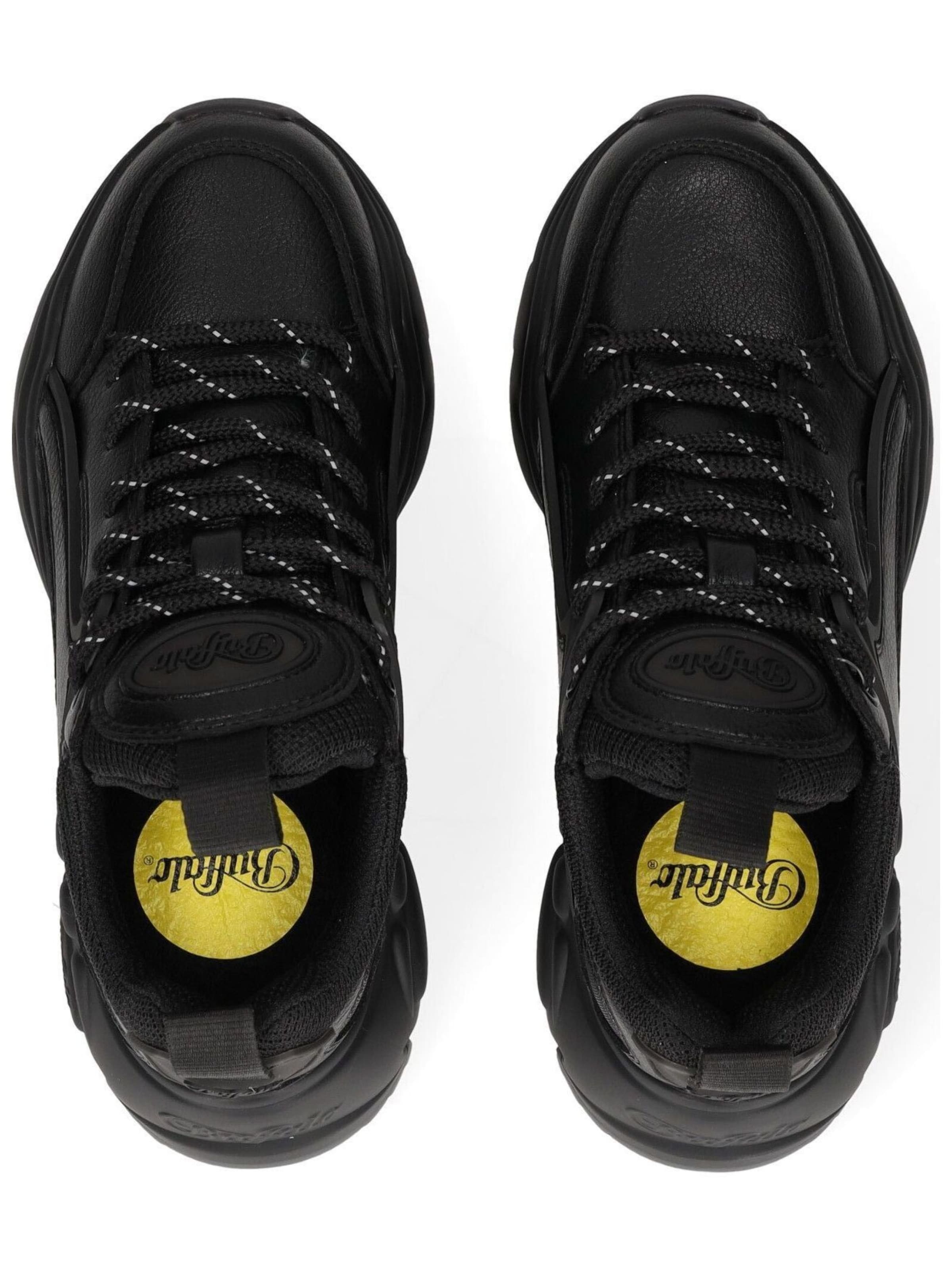 BUFFALO Matalavartiset tennarit 'Binary C' värissä musta