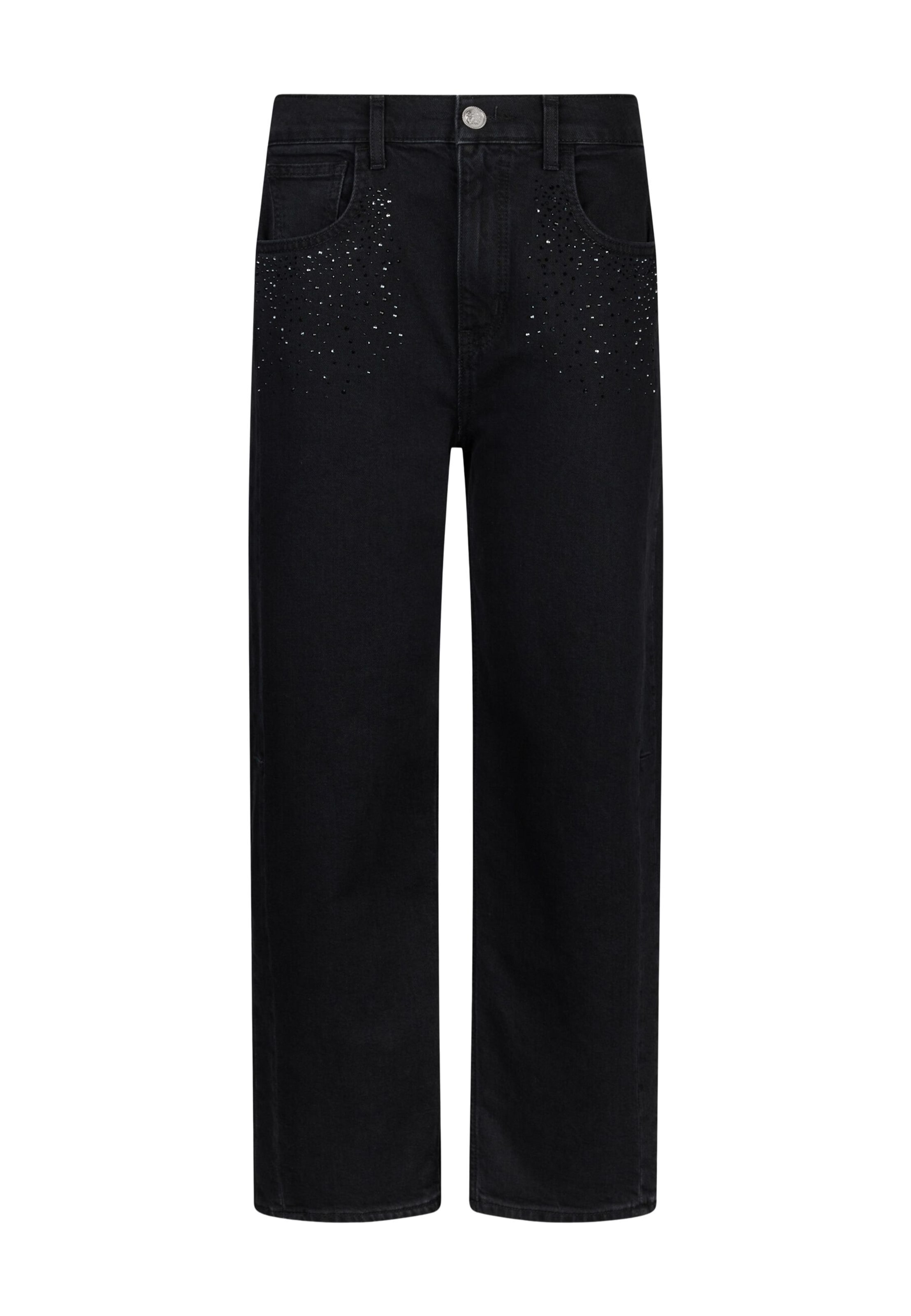 Liu Jo - regular Vaquero en negro: frente