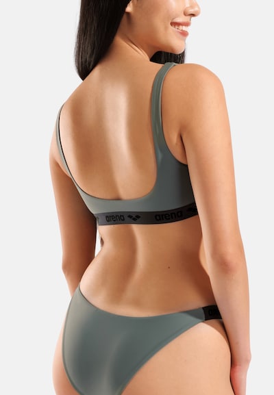 Bikini 'Solid Elastic Beach' ARENA di colore verde / nero, Visualizzazione prodotti