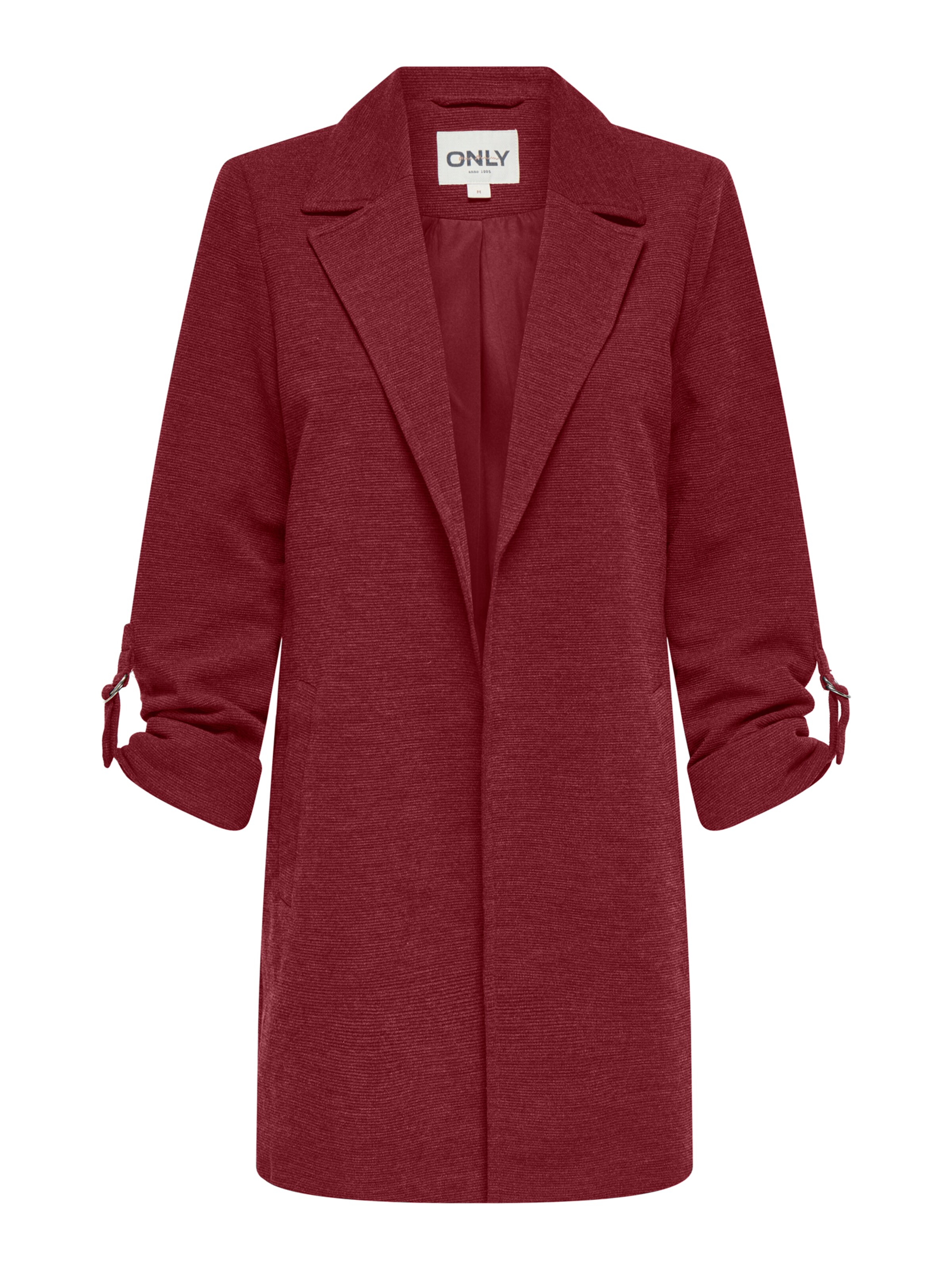 ONLY Between-Seasons Coat 'ONLNORMA' in Red: front