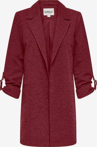 Manteau mi-saison 'ONLNORMA' ONLY en rouge : devant