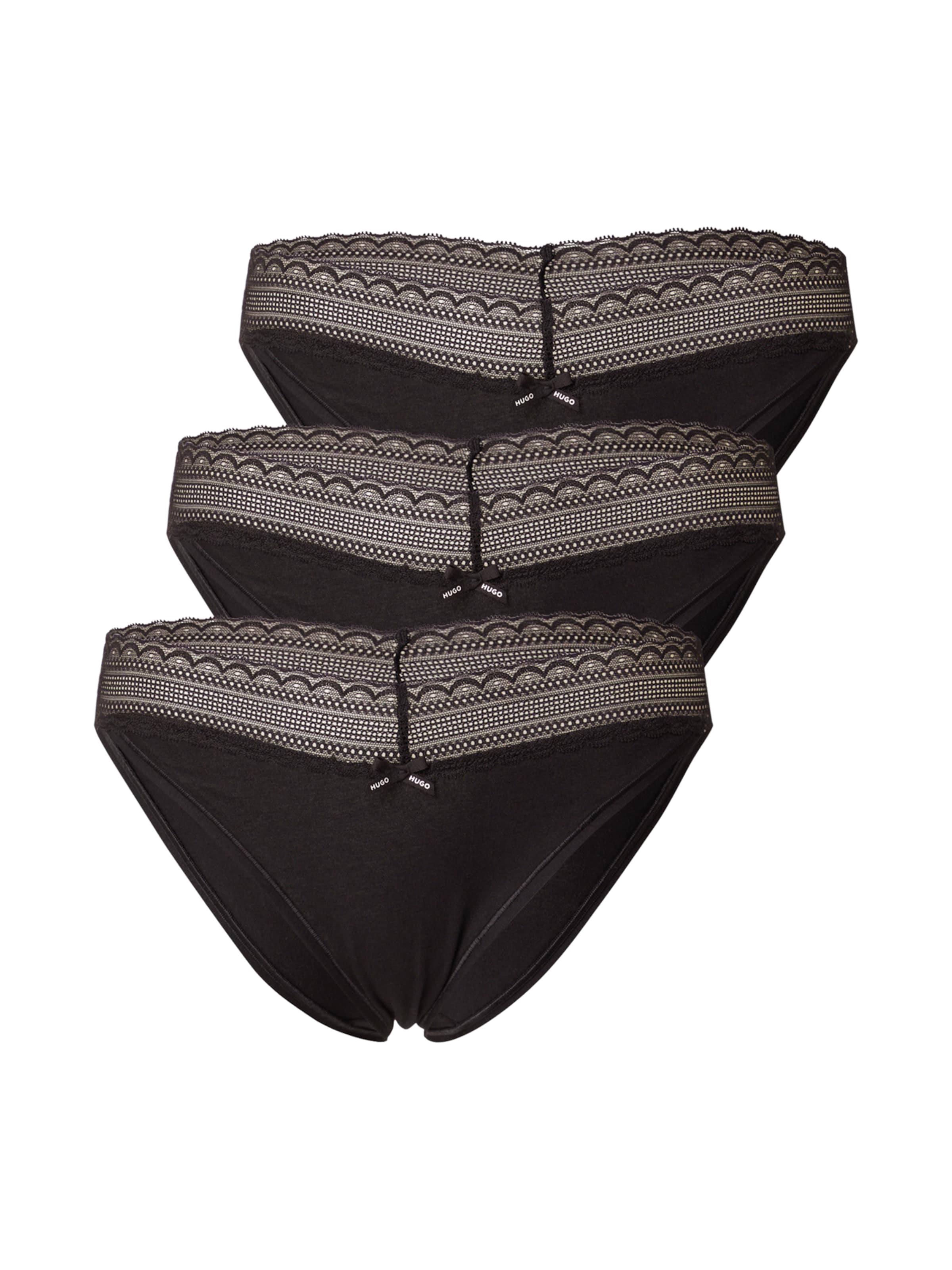 Slip di HUGO in nero: frontale