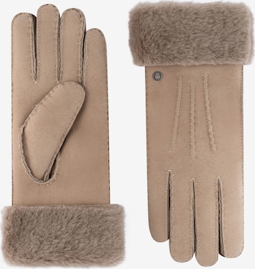 Mezzoguanti 'GÖTEBORG' di Roeckl in beige: frontale