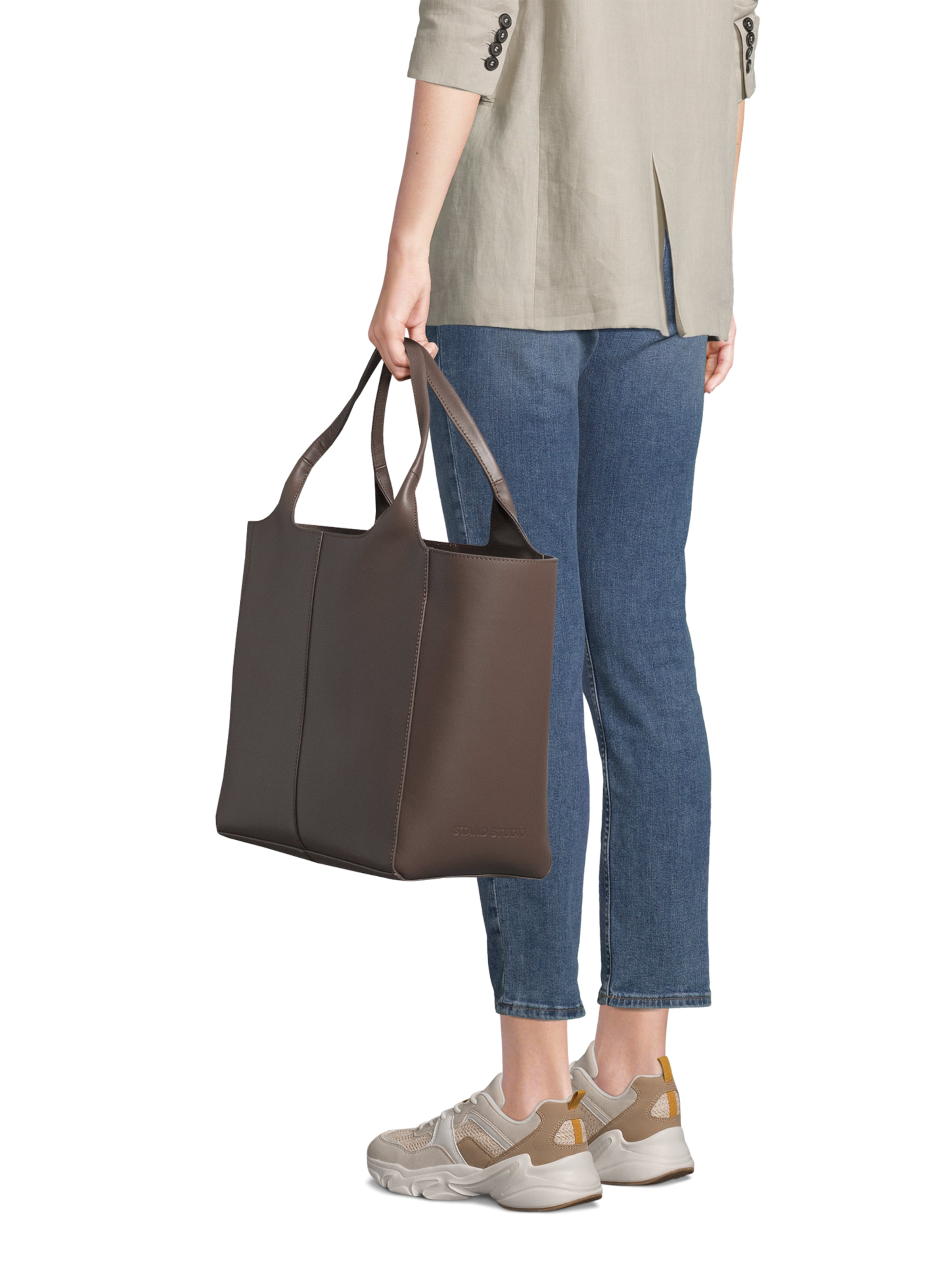 Shopper 'Lois' di STAND STUDIO in marrone