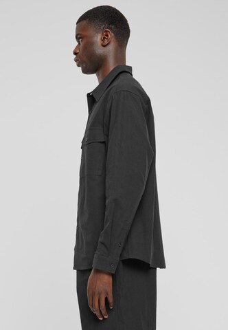 Comfort fit Camicia di Urban Classics in nero