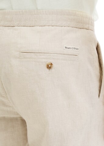 Marc O'Polo Tapered Broek in Beige