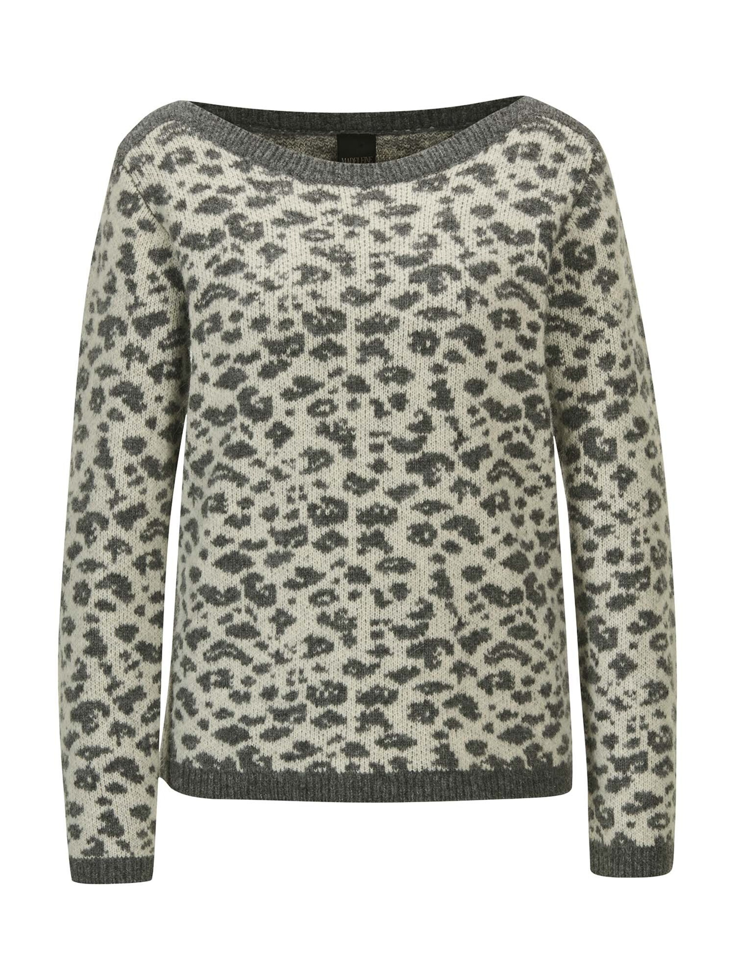 MADELEINE Trui in Wit: voorkant