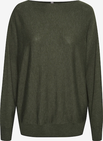 CULTURE Sweater in Green: front