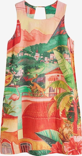 Next Kesämekko värissä vaaleanruskea / vihreä / aprikoosi / punainen, Tuotenäkymä