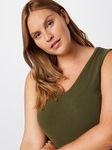 Guido Maria Kretschmer Curvy Top 'Lali' in Green