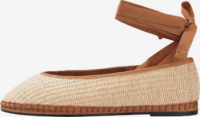Scalpers Sandale 'Rafia' u bež / boja devine dlake (camel), Pregled proizvoda