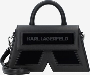 Karl Lagerfeld Kabelka 'Essential ' - Čierna: predná strana