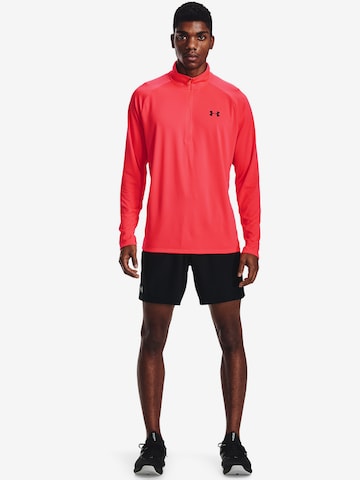 UNDER ARMOUR Λειτουργικό μπλουζάκι σε κόκκινο