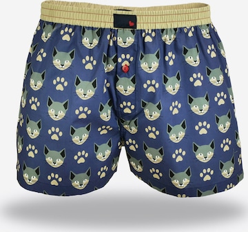 UNABUX Boxer shorts ' Prints ' in Blue: front