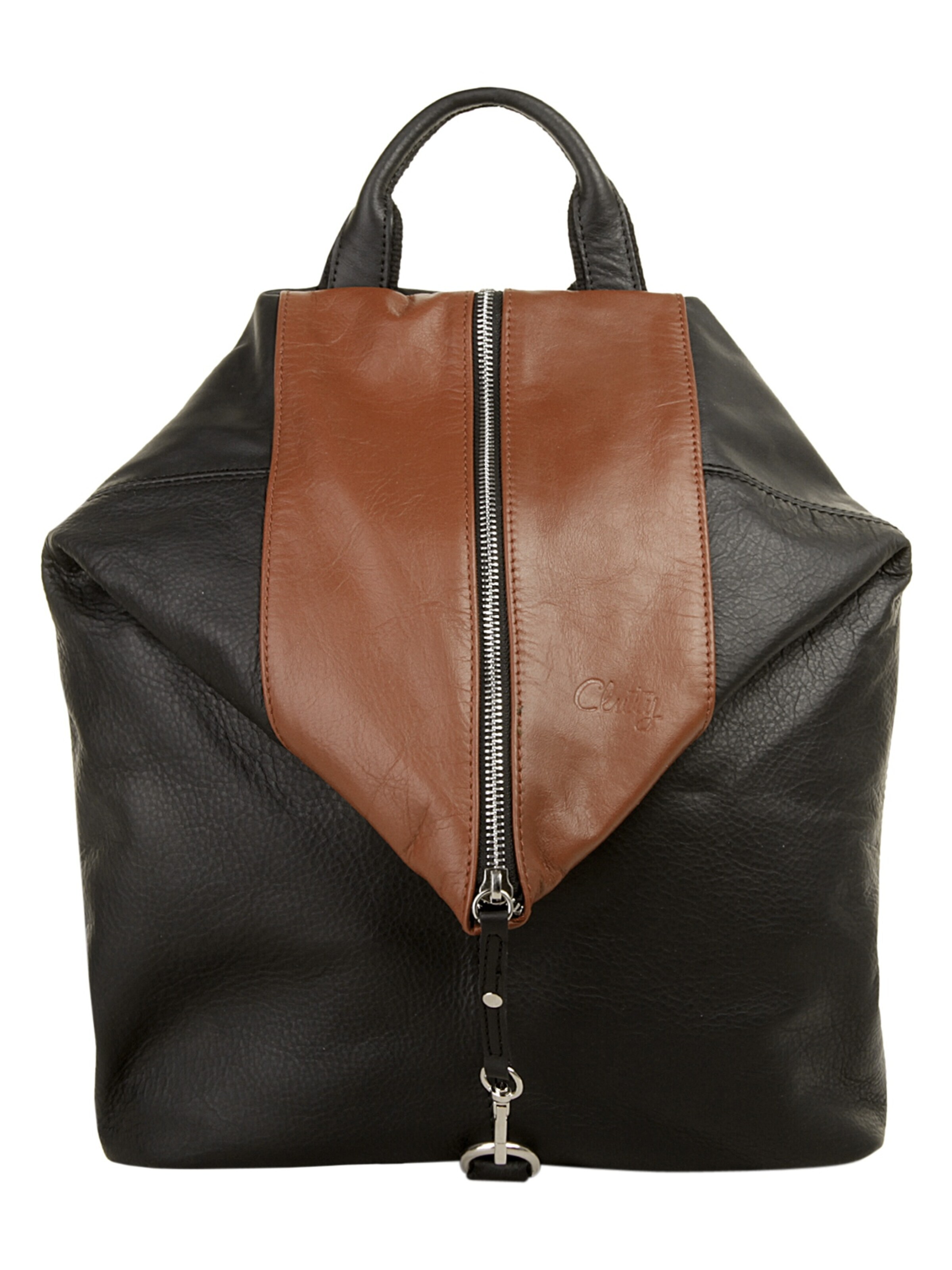 Cluty - Mochila en marrón: frente