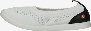 Softinos Ballet Flats in White
