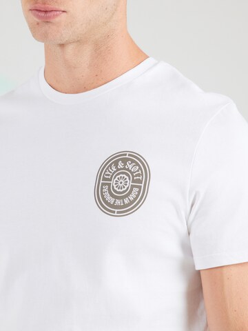 Lyle & Scott Shirt 'Borders Label' in Wit
