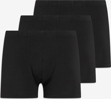 SCHIESSER Boxer shorts ' UNCOVER Cotton ' in Black: front