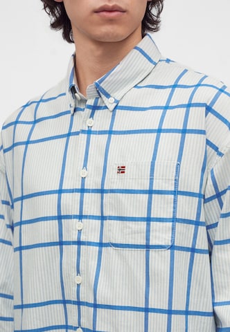 Regular fit Camicia 'EOS' di NAPAPIJRI in bianco: frontale