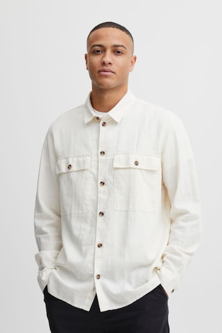 !Solid Comfort fit Overhemd 'Sdalan' in Wit: voorkant