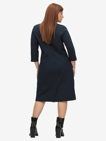 SHEEGO Sheath Dress in Blue