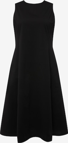 Robe Ulla Popken en noir : devant