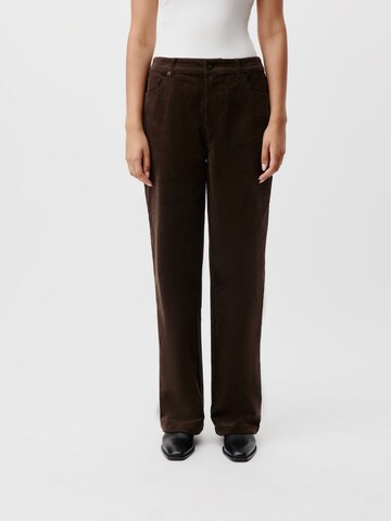 Flared Pantaloni 'Elora' di LeGer by Lena Gercke in marrone: frontale