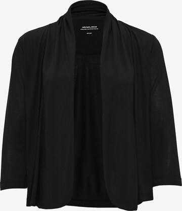 Cardigan 'Sandrine' OPUS en noir : devant