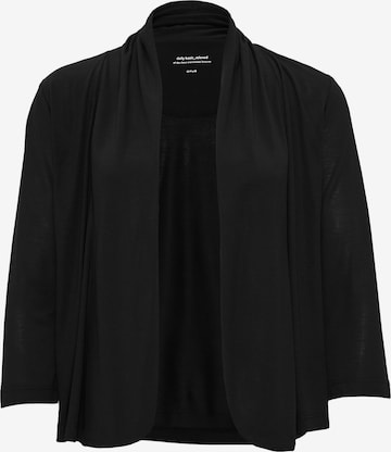 OPUS Knit Cardigan 'Sandrine' in Black: front