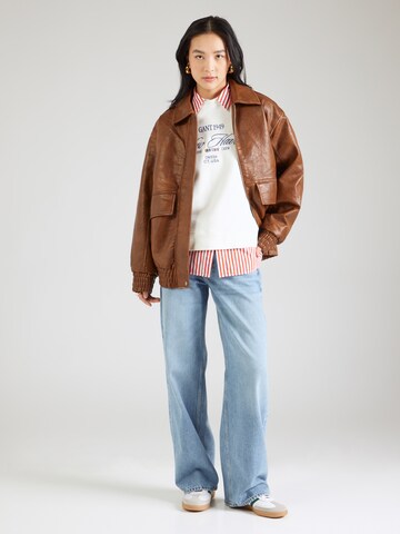 Sweat-shirt GANT en blanc