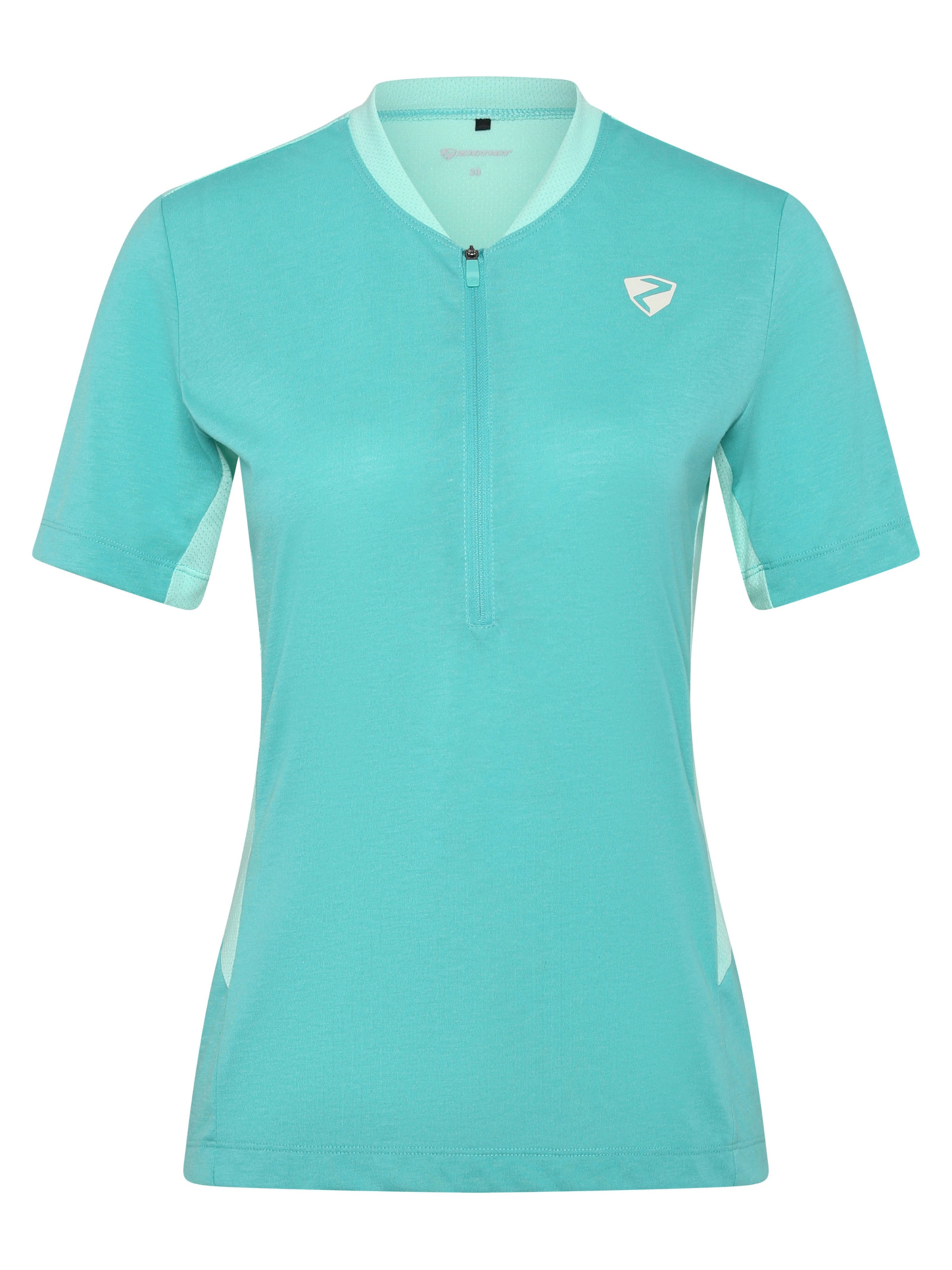 ZIENER Performance Shirt 'Nektaria' in Green: front