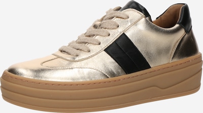 GABOR Sneaker in gold / schwarz, Produktansicht