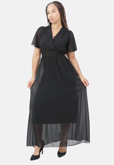 Elara Robe de soirée en 40 en noir, Vue avec produit