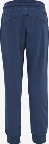 Effilé Pantalon Hummel en bleu