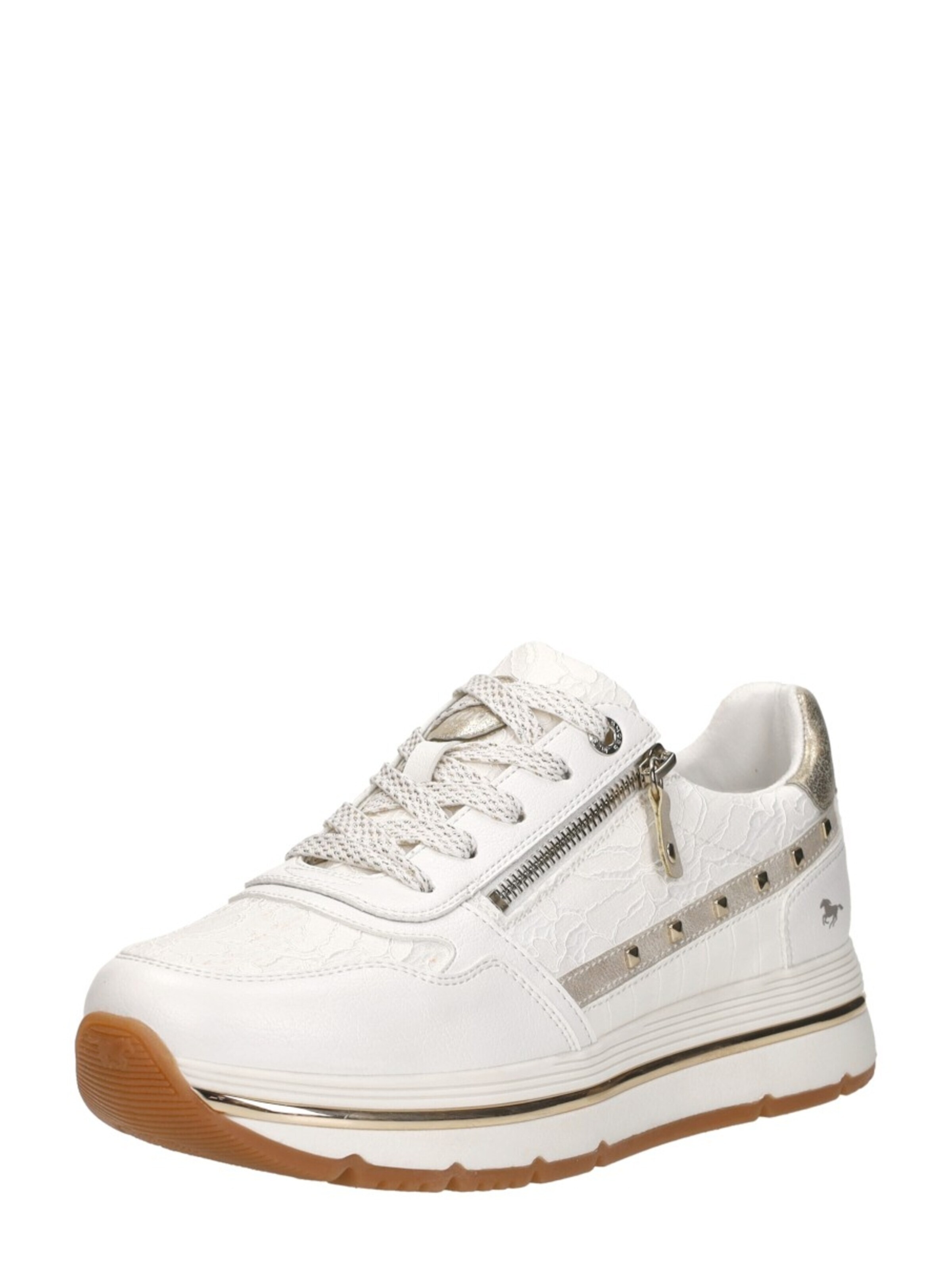 MUSTANG Sneakers laag 'Sneakers Laag' in Wit