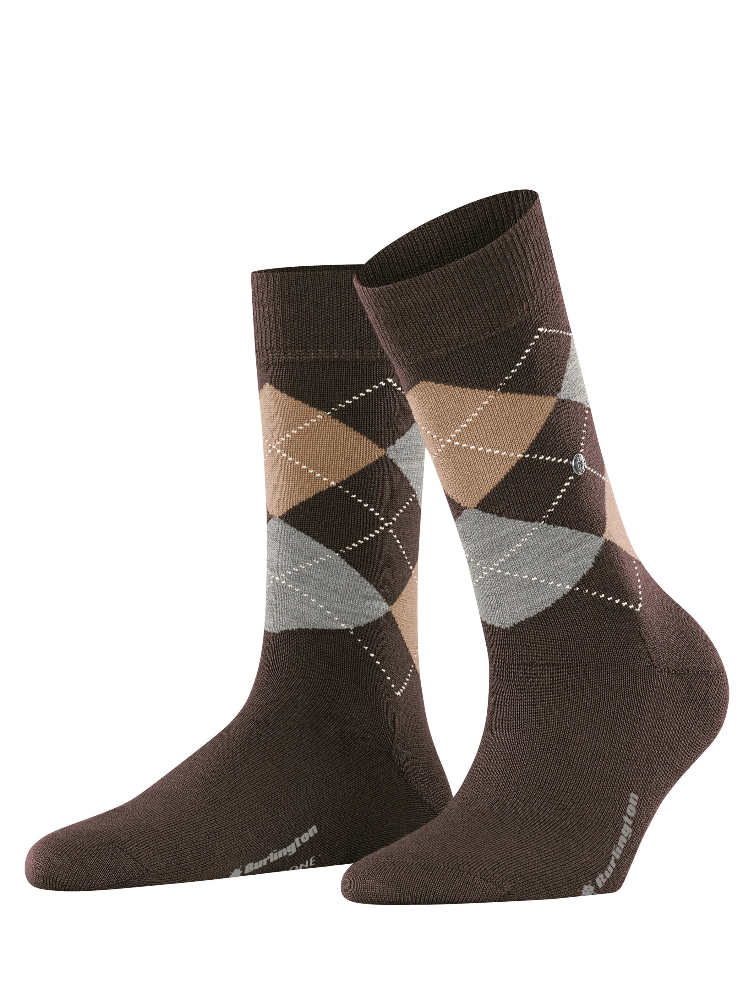 BURLINGTON Socks 'Marylebone' in Brown: front
